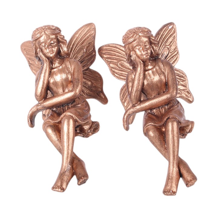 Set of 2 Fairy Pot Hanger Ornaments