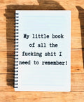 My Little Book...... A5 Notebook