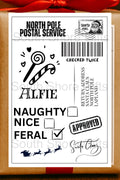 🎅🏻 North Pole Parcel Stickers – Feral Edition (Bundle of 20) 🎁