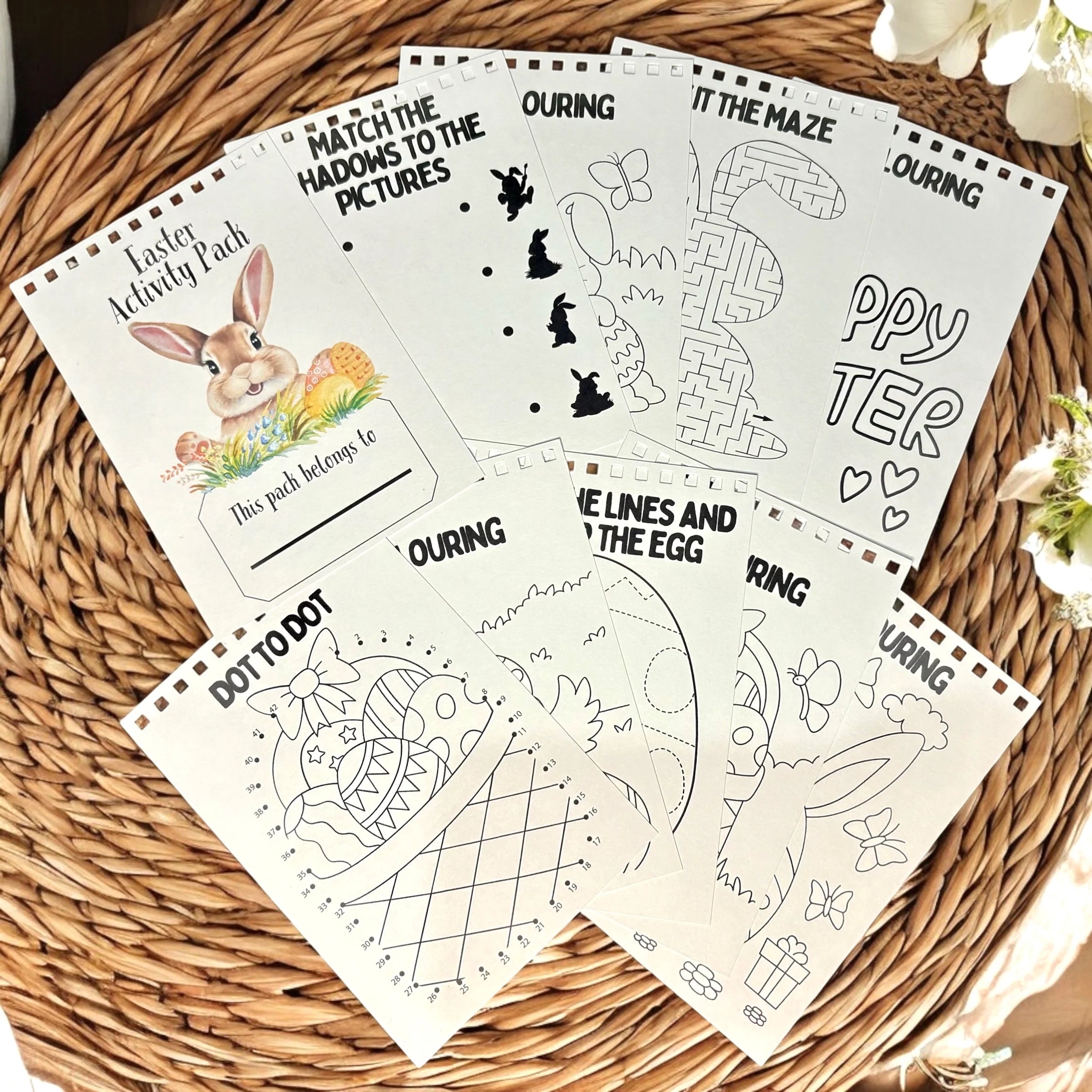 Pocket Size Easter Activity Pad