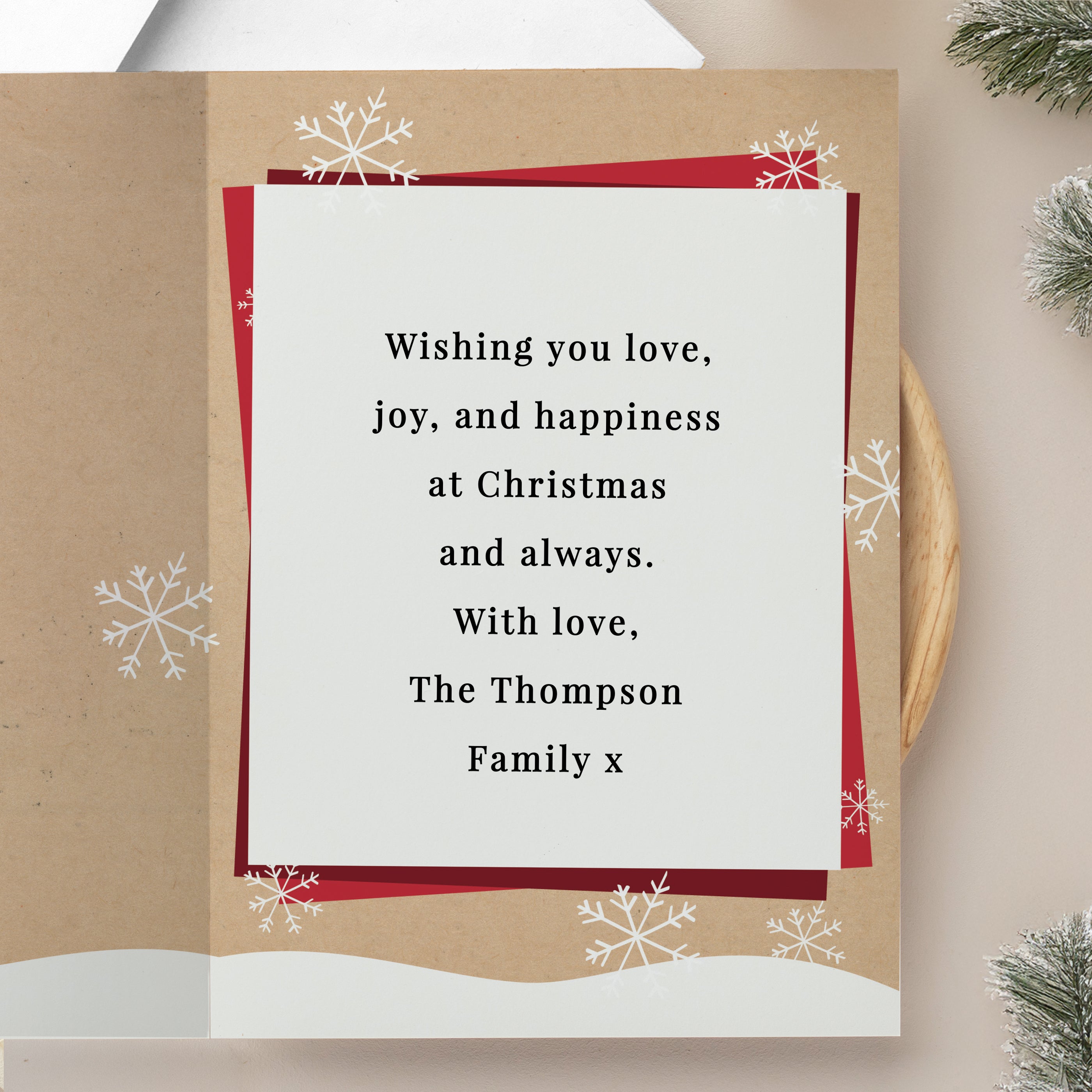 Personalised Photo Upload Pack of 10 Gonk Christmas Cards