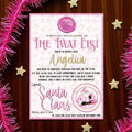 Personalised Pink Tw@t List Certificate & Matching Envelope