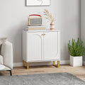 2-Door Sideboard Storage Cabinet - White
