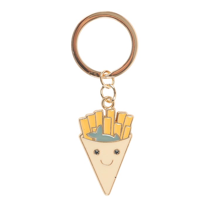 Fish and Chips Keyring