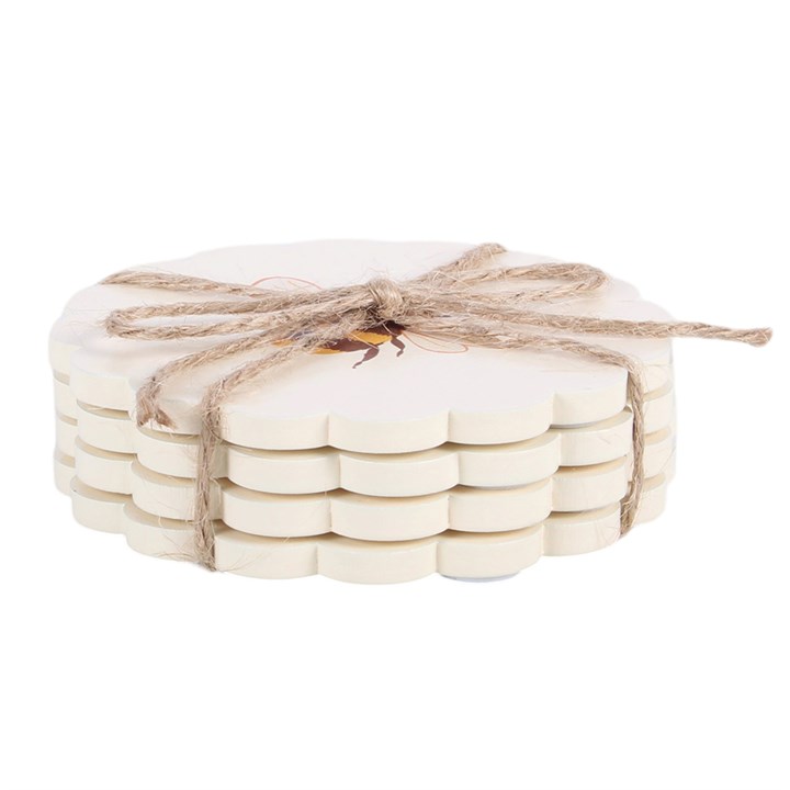 Honey Bee Coaster Set