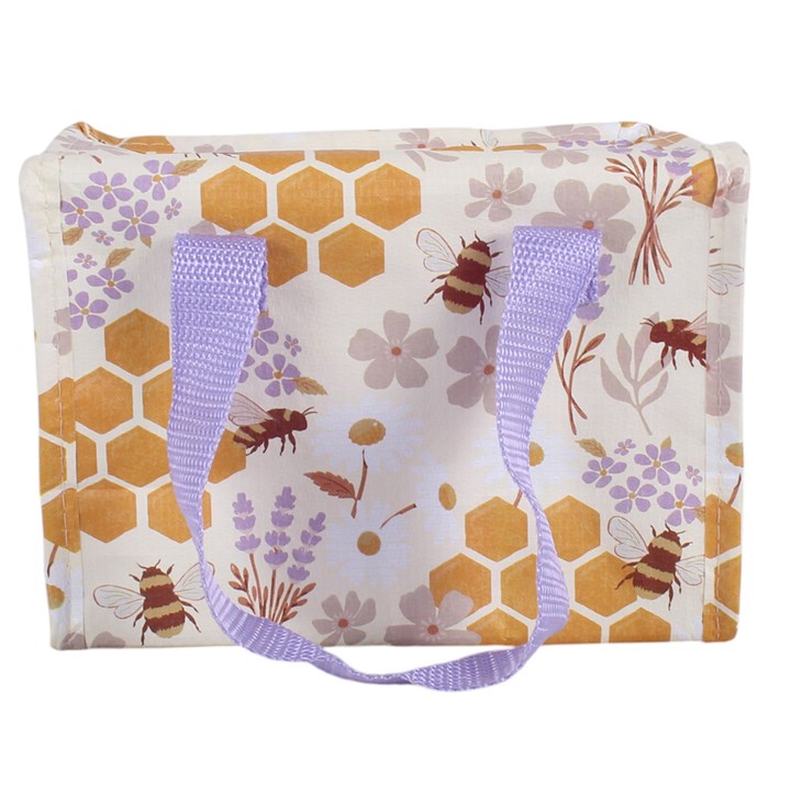 Honey Bee Print Lunch Bag