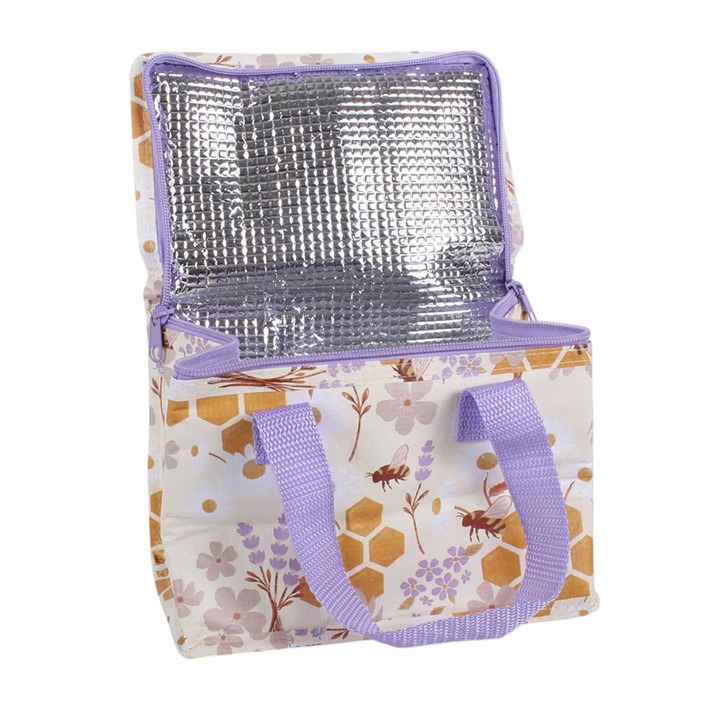 Honey Bee Print Lunch Bag