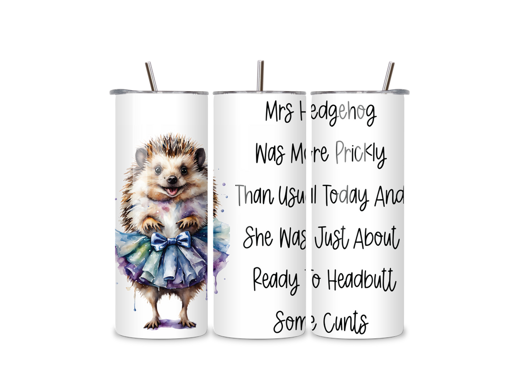 Mrs Hedgehog Sweary Mug Or Tumbler