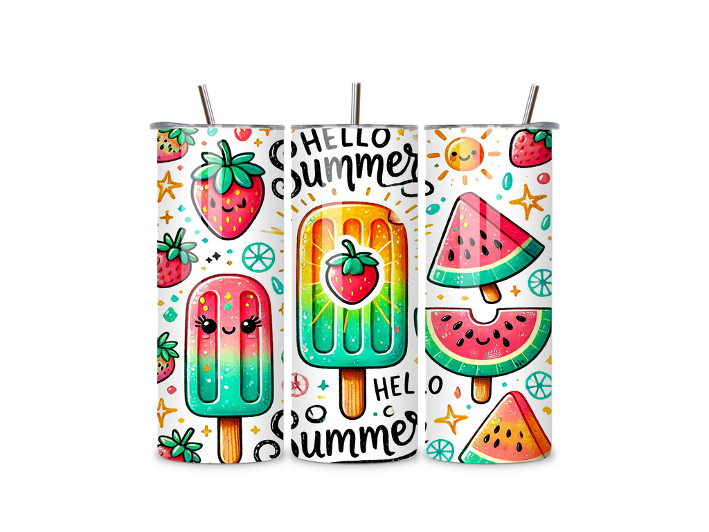 Hello Summer 20oz Tumbler