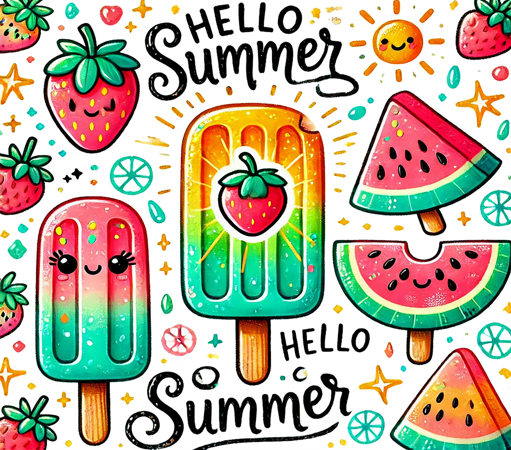 Hello Summer 20oz Tumbler