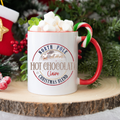 Personalised North Pole Hot Chocolate Mug – 11oz Ceramic