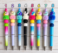 Glittery Dumplings Novelty Beaded Pens