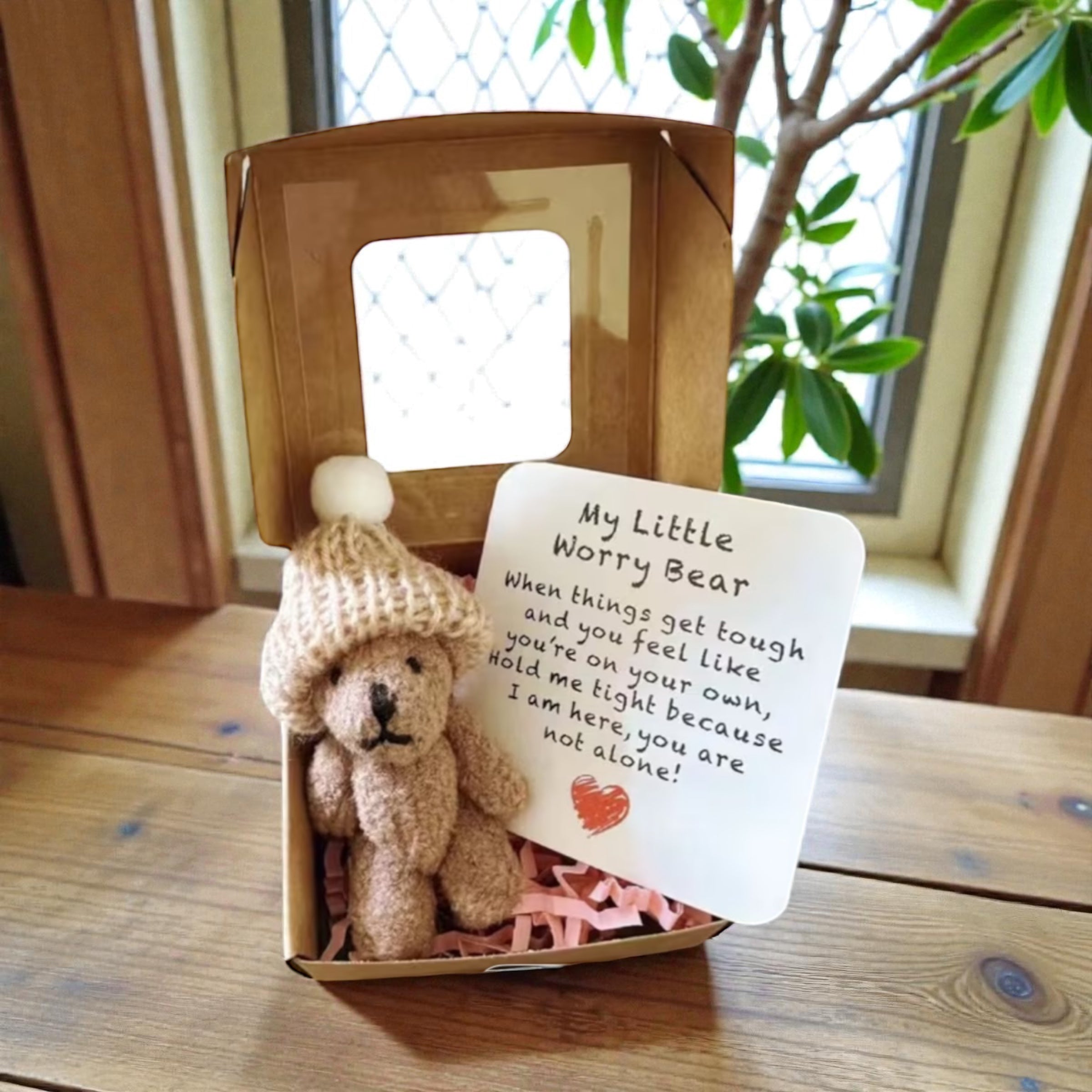 Pocket Size Worry Bear