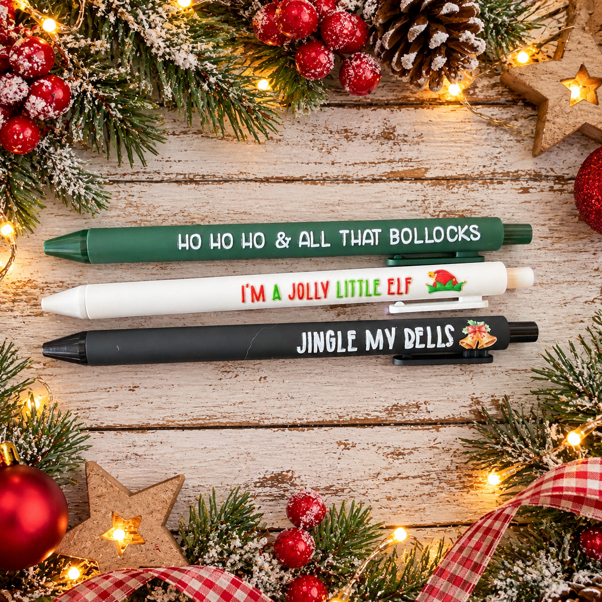 Christmas Humour / Sweary Pen Bundle 1