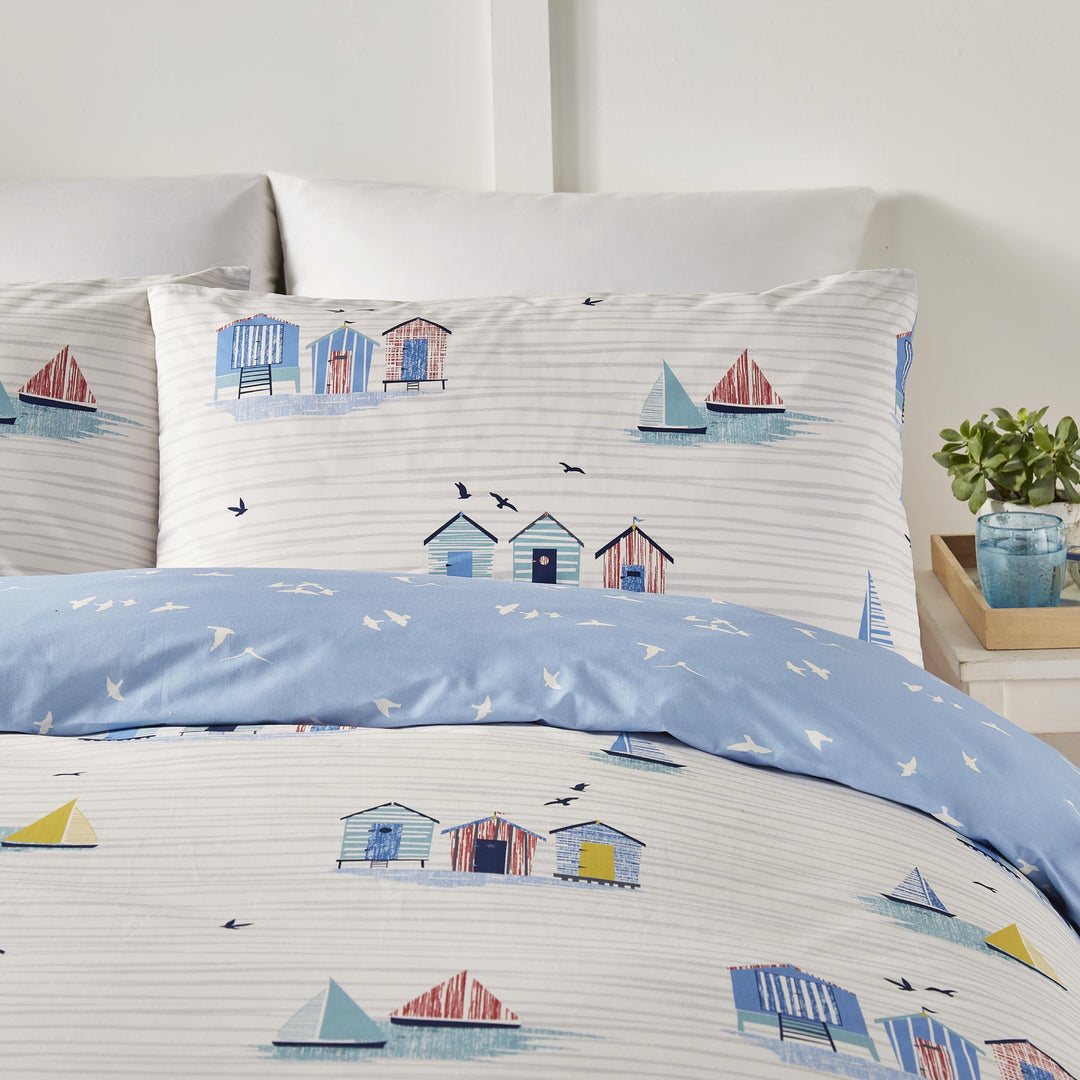 Duvet Cover Set Beach Huts