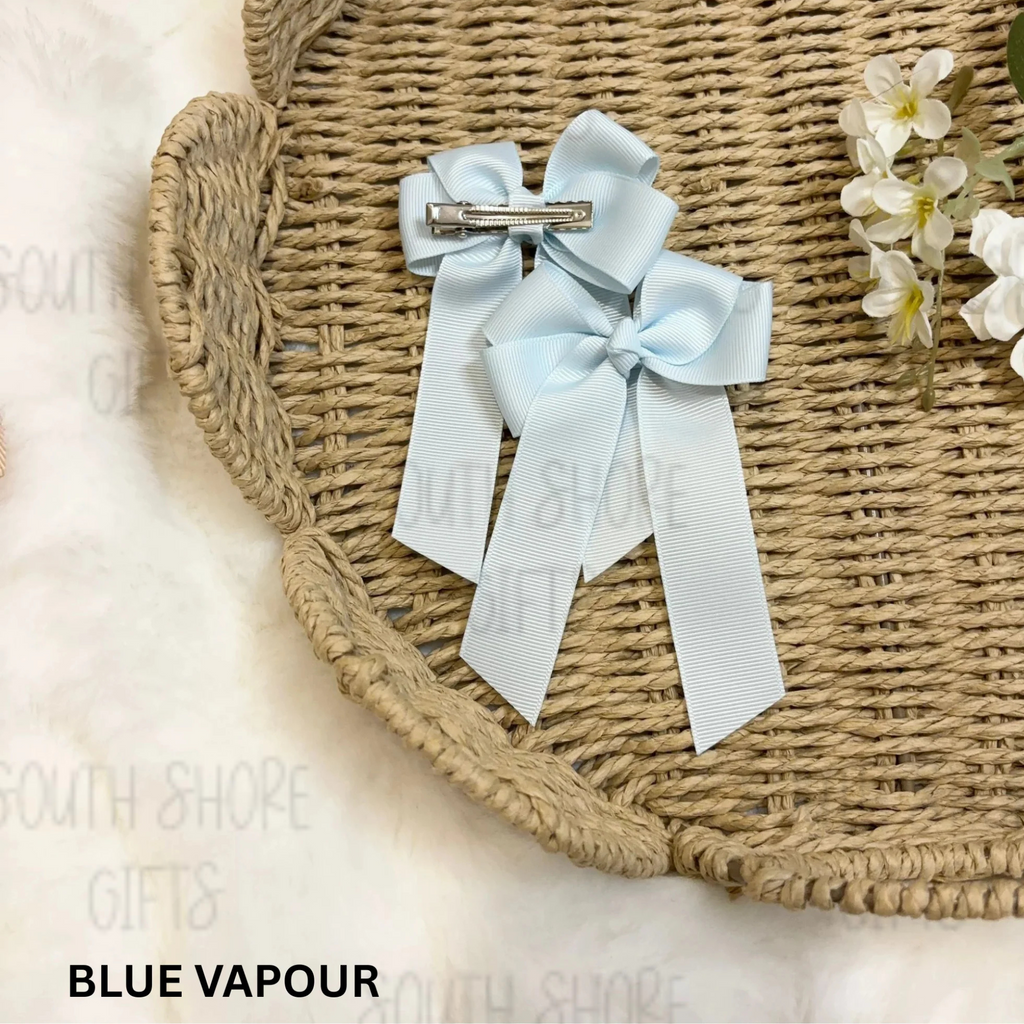 Hair Bow - 26 Colour Options - Personalised Name