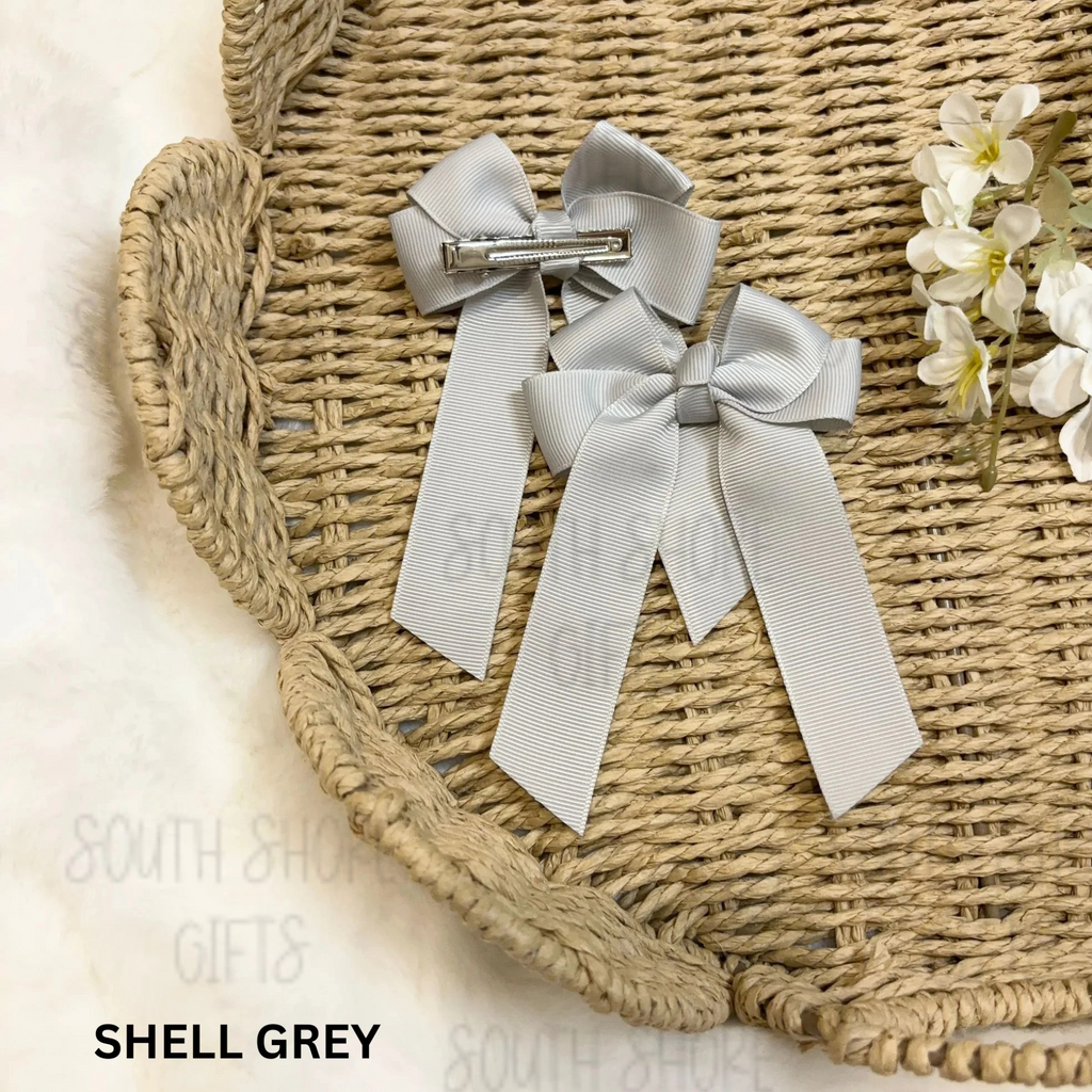 Hair Bow - 26 Colour Options - Personalised Name