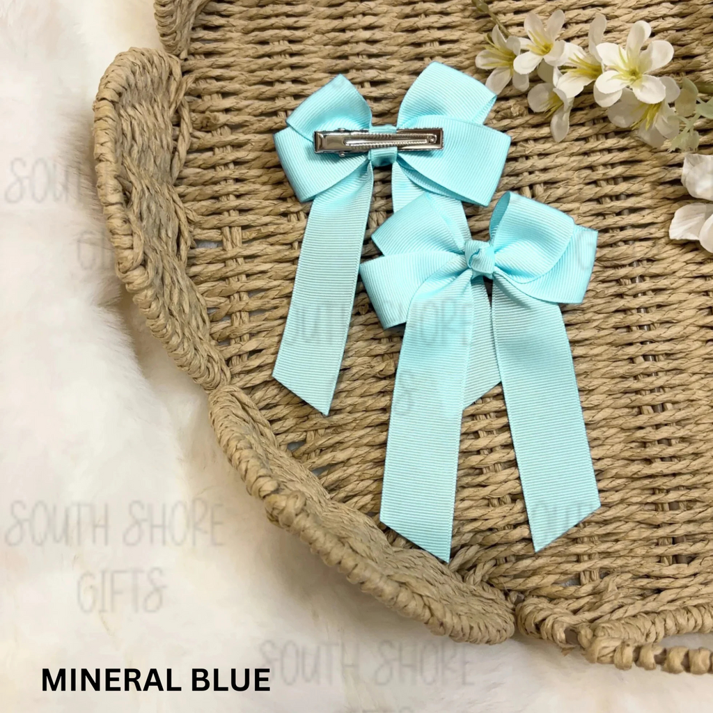 Hair Bow - 26 Colour Options - Personalised Name