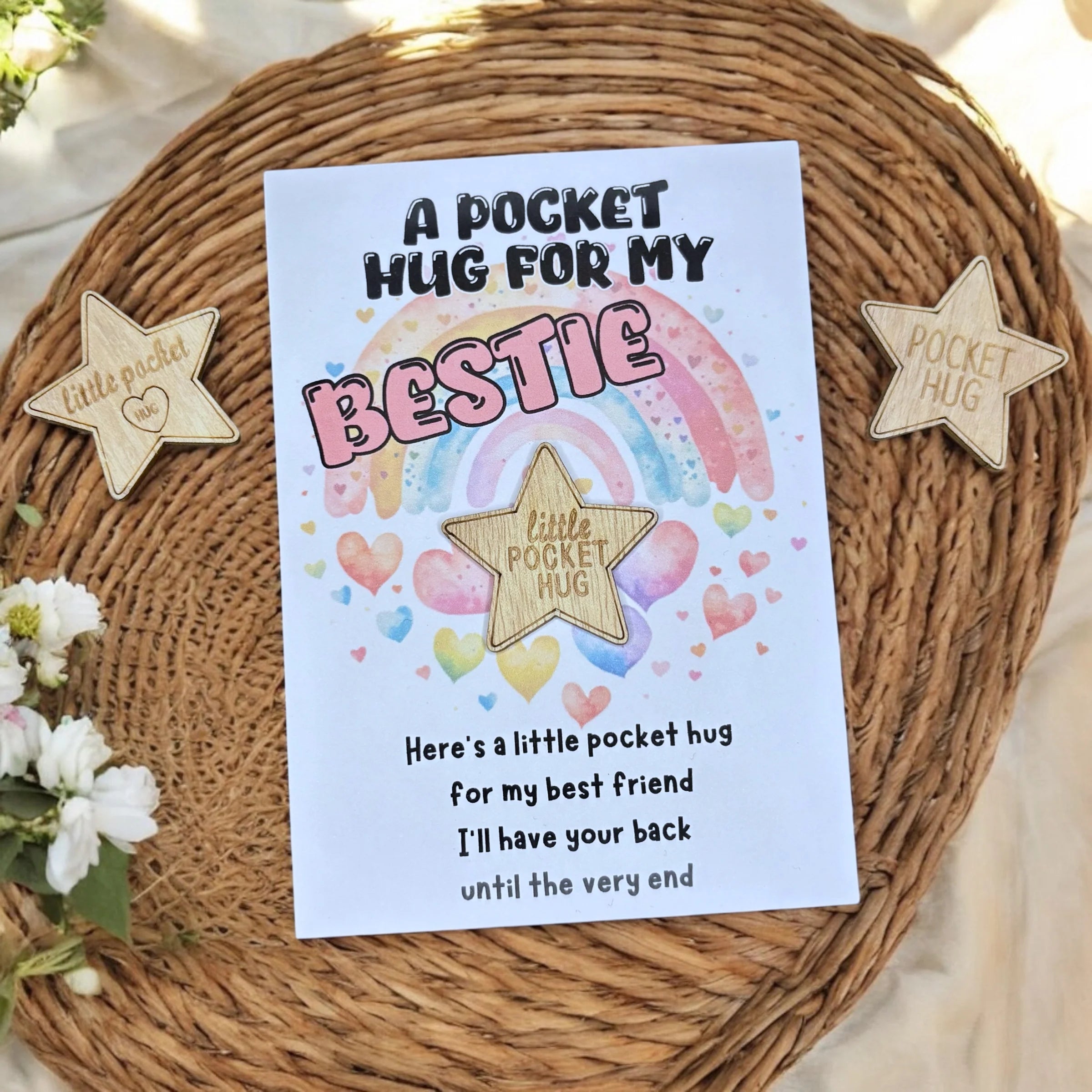 Pocket Hug- Bestie