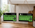 C**t Rating & D**khead Rating Hanging Plaques – Acrylic Novelty Signs