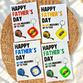 Mini Tape Measure Keyring – Father's Day Gift