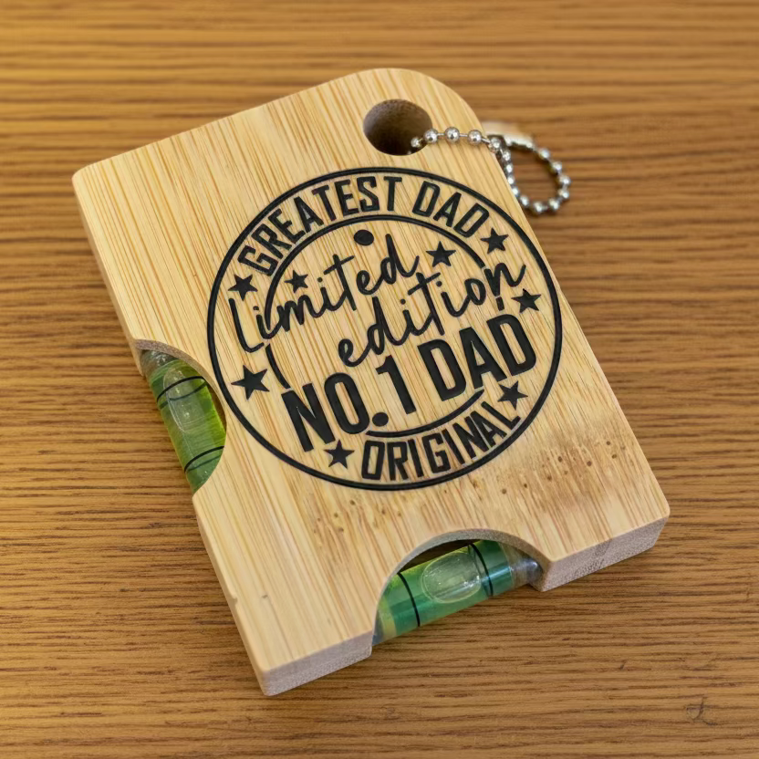 Mini Spirit Level Bottle Opener Keyring