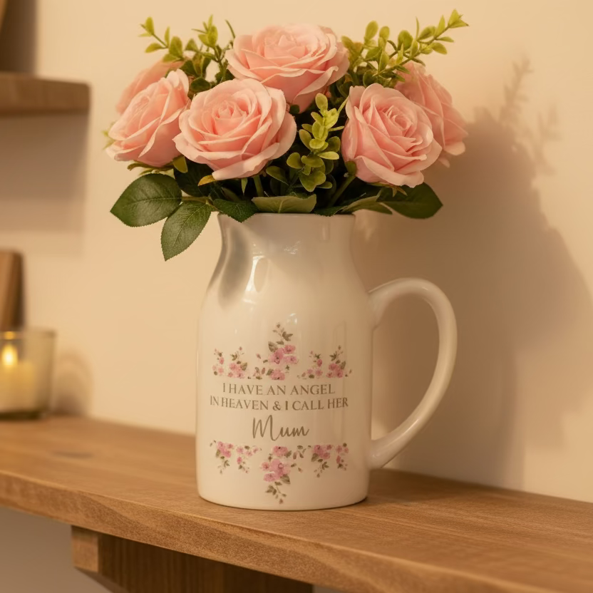 I Have An Angel In Heaven Ceramic Jug/Vase