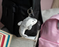 Plush Dolphin Keyring – Cute Soft Toy Bag Charm
