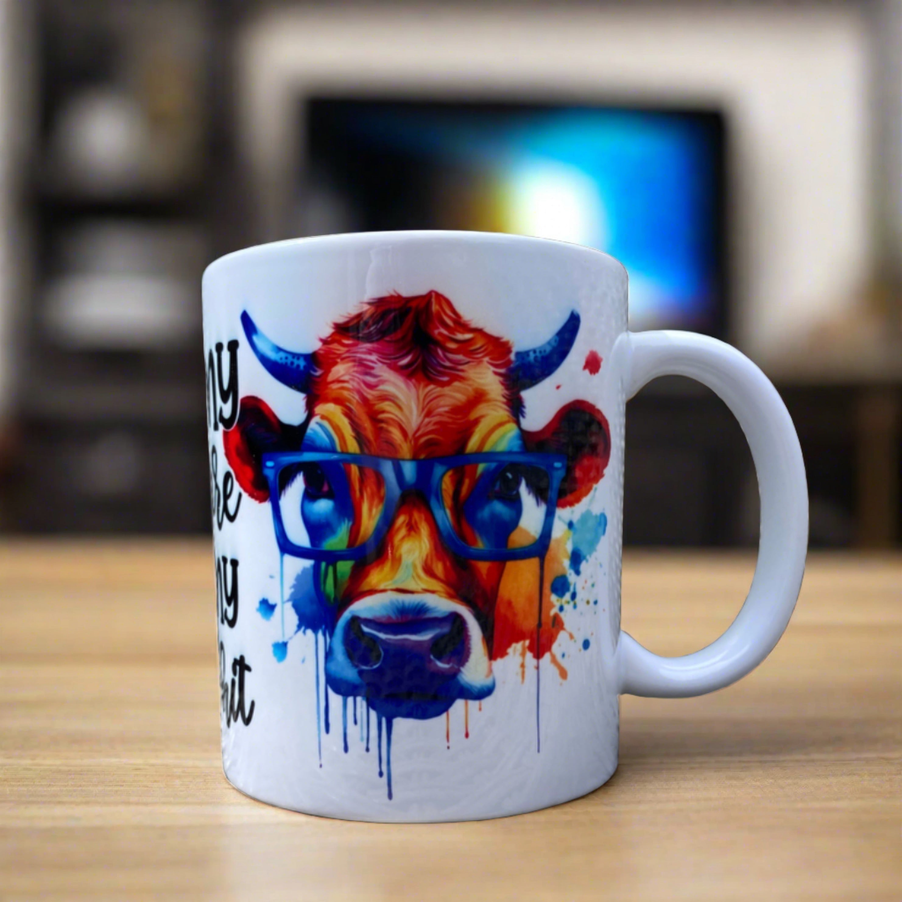 Not My Pasture Funny Mug or Travel Mug