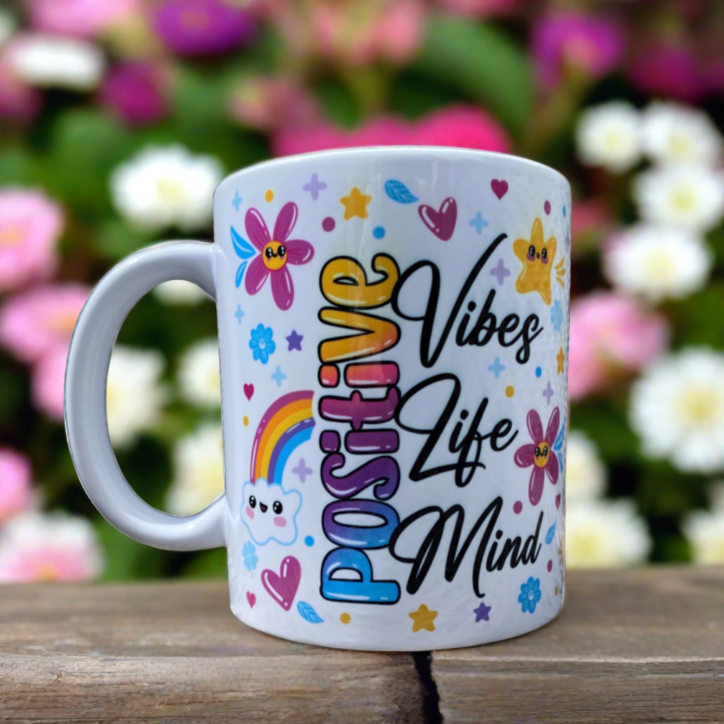 Positive Vibes Mug or Travel Mug
