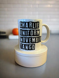 Rude Phonetic Alphabet Mug