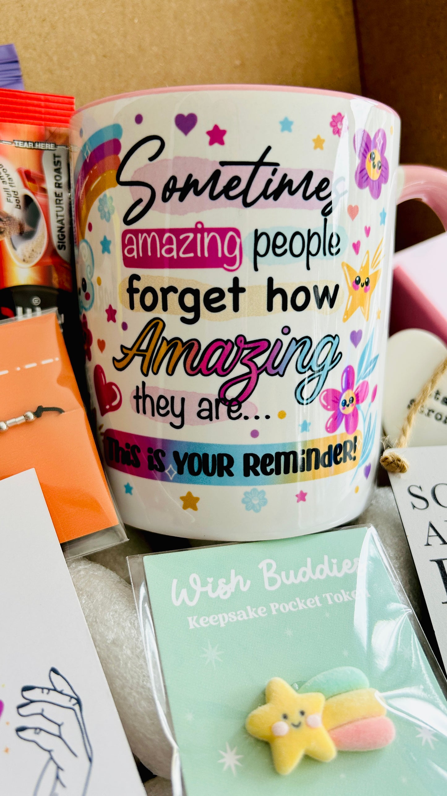 "Hug in a Box" Pick Me Up Gift Set