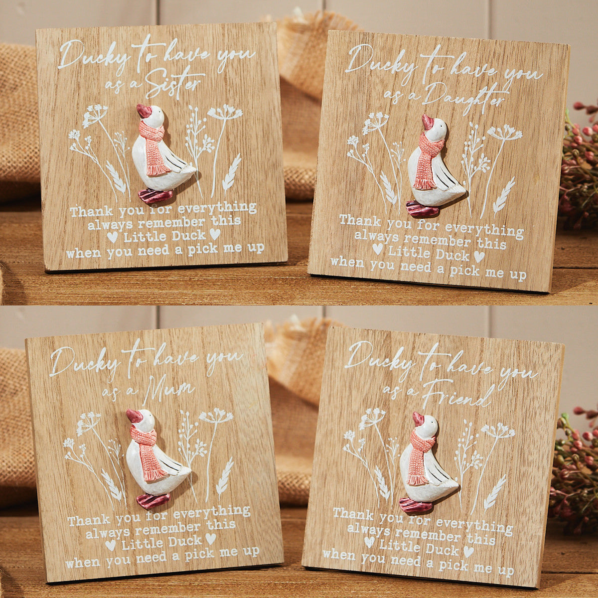 Duck Easel Plaquel - 4 Designs Available