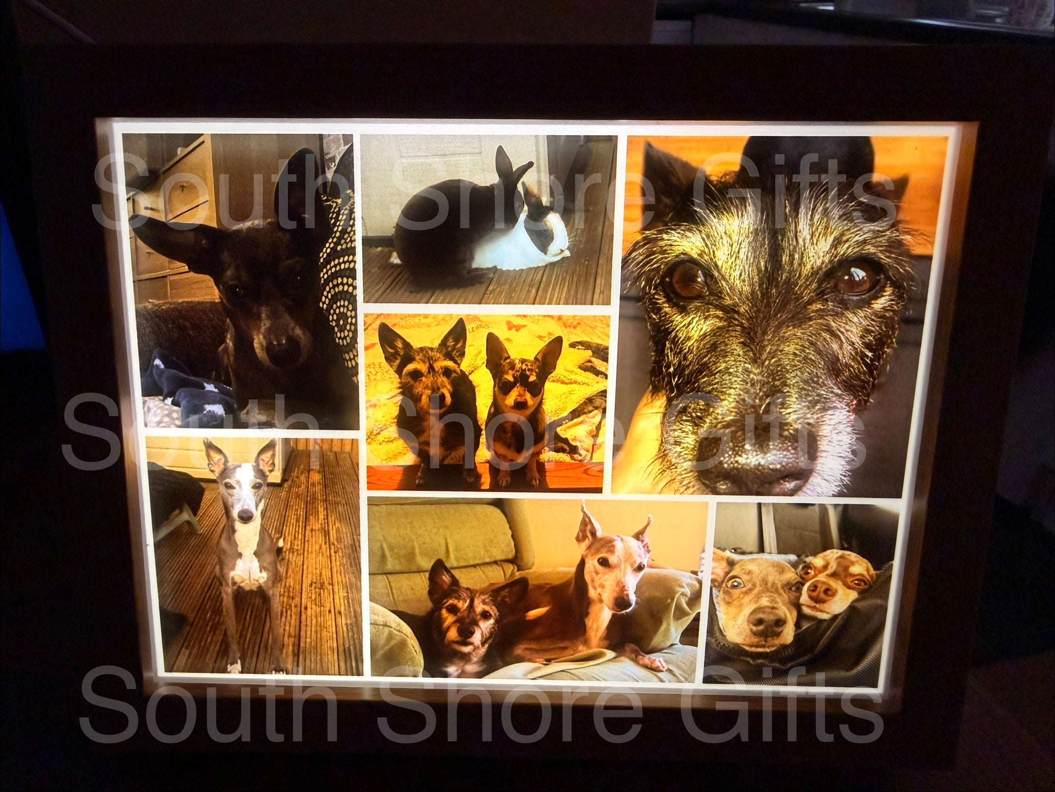A5 LED Photo Upload Photo Frame – Personalised Light-Up Photo Display