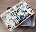 🐱 Cat Treats Tin – “Hands Off, Paws Only”