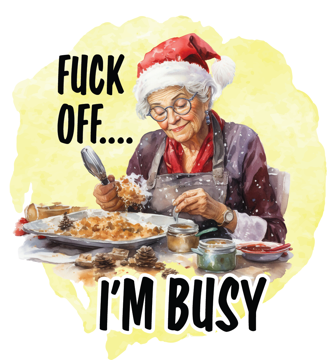 Granny Christmas Rude Humour Mug - 8 Designs