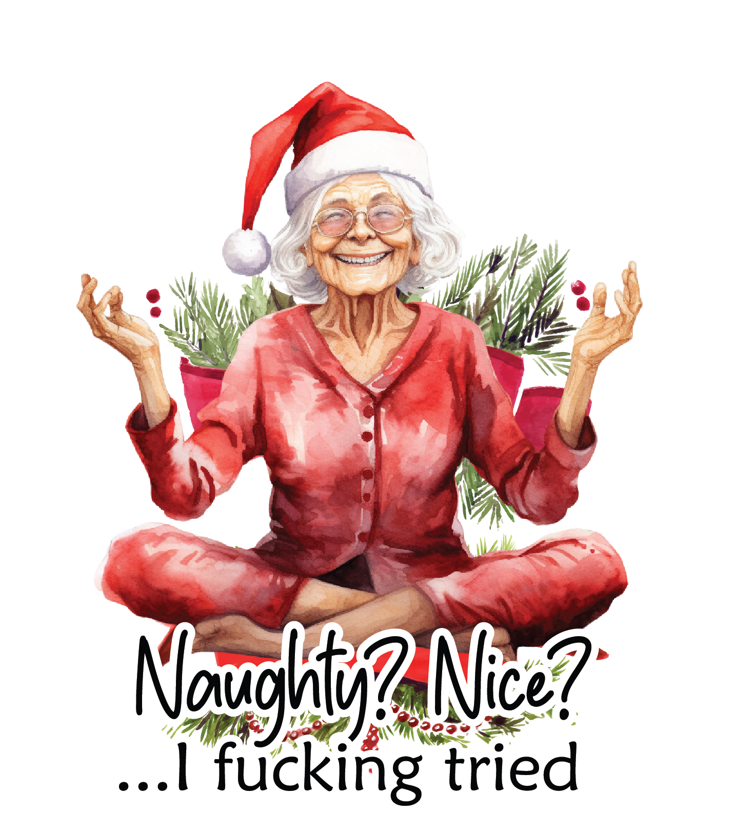 Granny Christmas Rude Humour Mug - 8 Designs