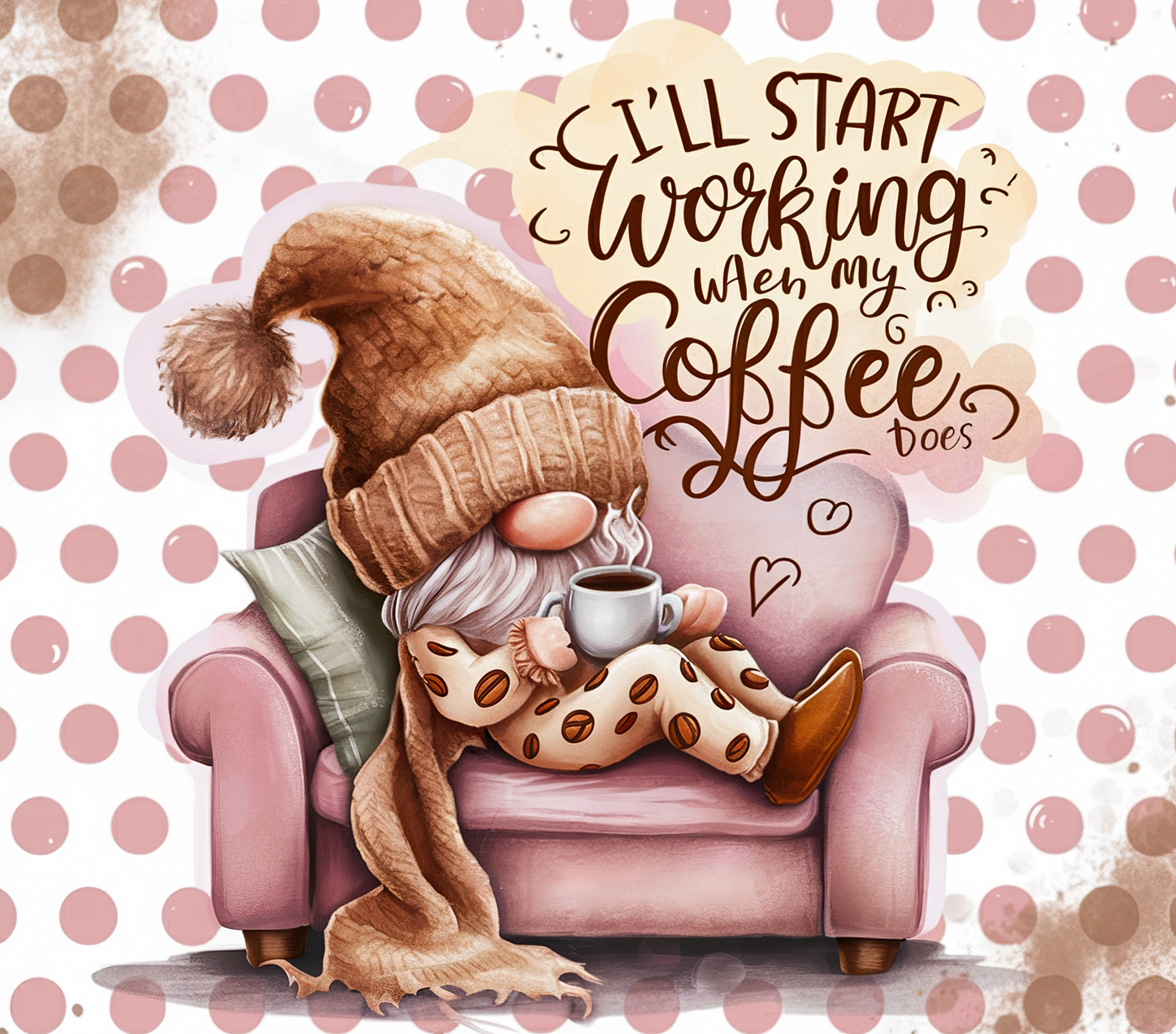 Gonk Coffee - 20oz Stainless Steel Skinny Tumblers