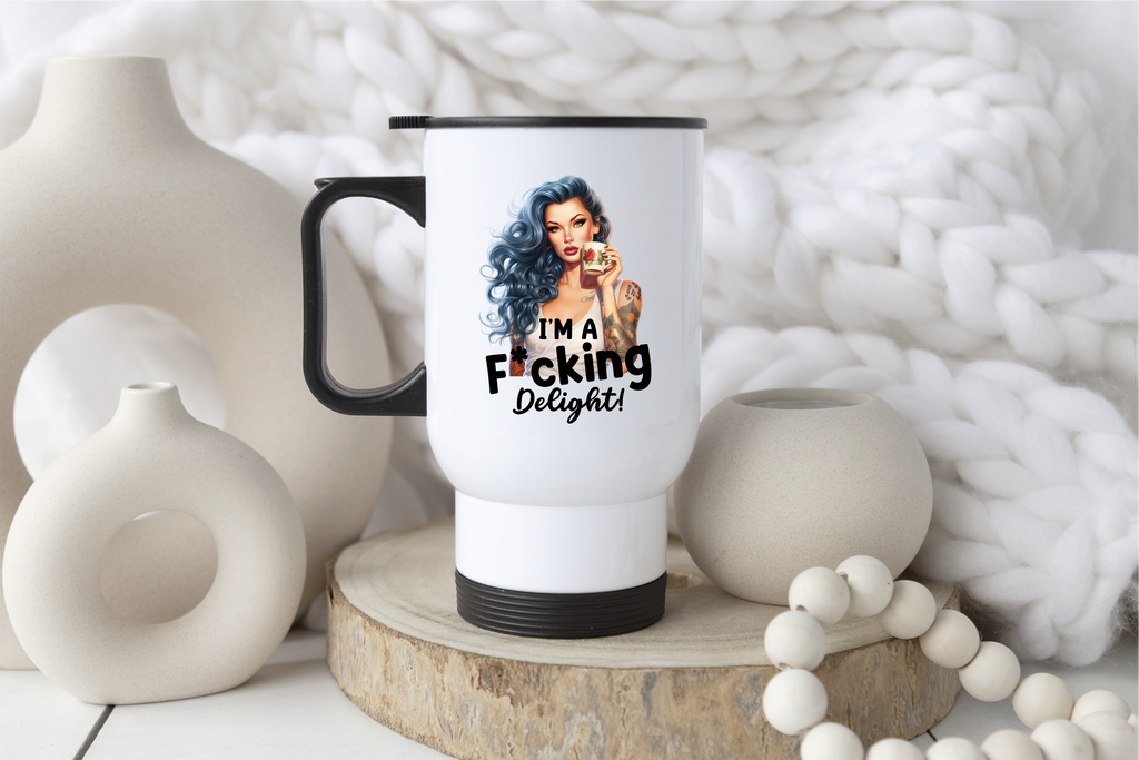 F***ing Delight Mug or Travel Mug
