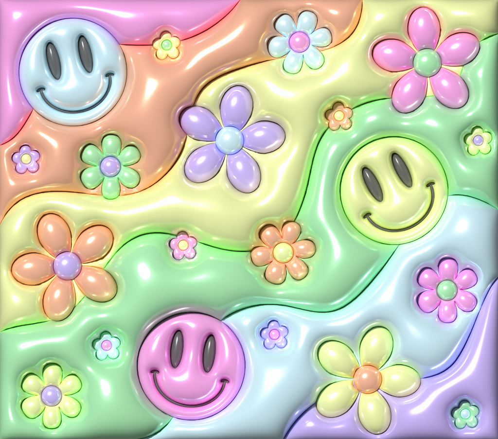 Inflated Colourful - 20oz Stainless Steel Skinny Tumblers