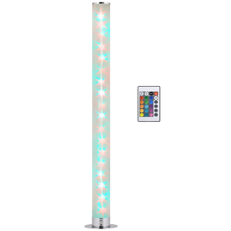 RGB Floor Lamp, Dimmable Corner Lamp with Remote Control