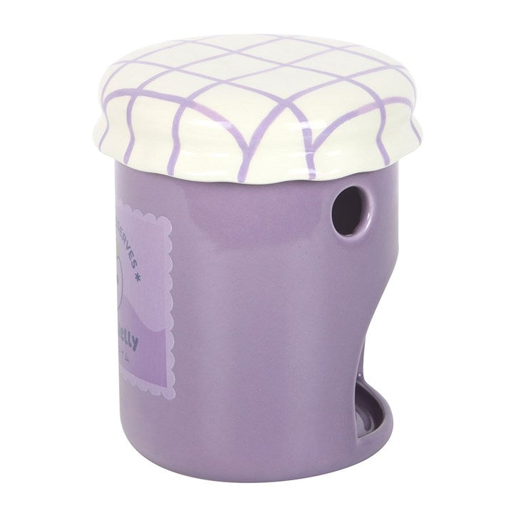 Grape Jelly Jar Oil Burner and Wax Warmer