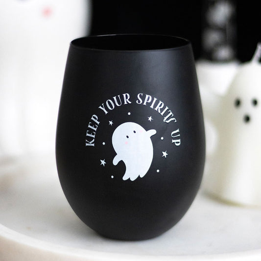 Keep Your Spirits Up Stemless Glass