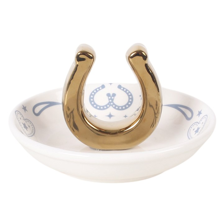 Lucky Horseshoe Trinket Dish