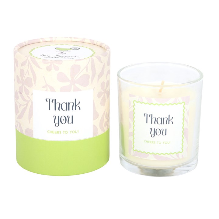 Thank You Spicy Margarita Candle