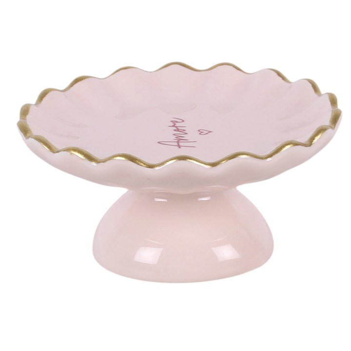 Amore Pedestal Trinket Dish
