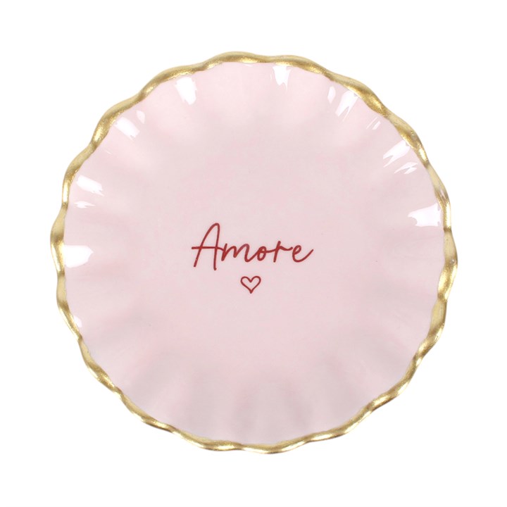 Amore Pedestal Trinket Dish