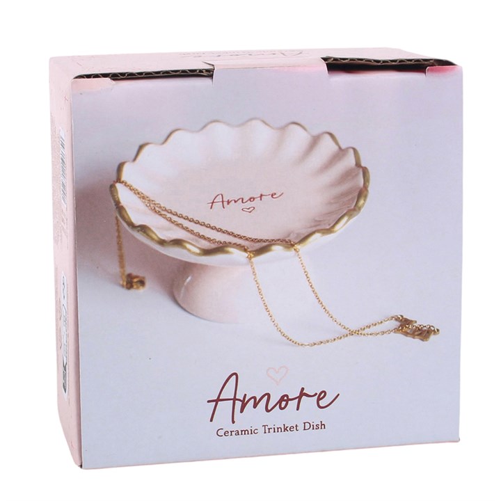 Amore Pedestal Trinket Dish