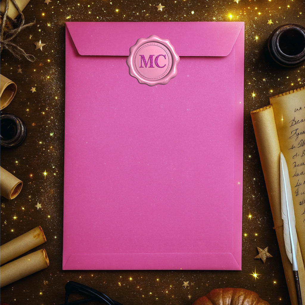 Personalised Letter from Mrs Claus & Matching Envelope – Pink Edition