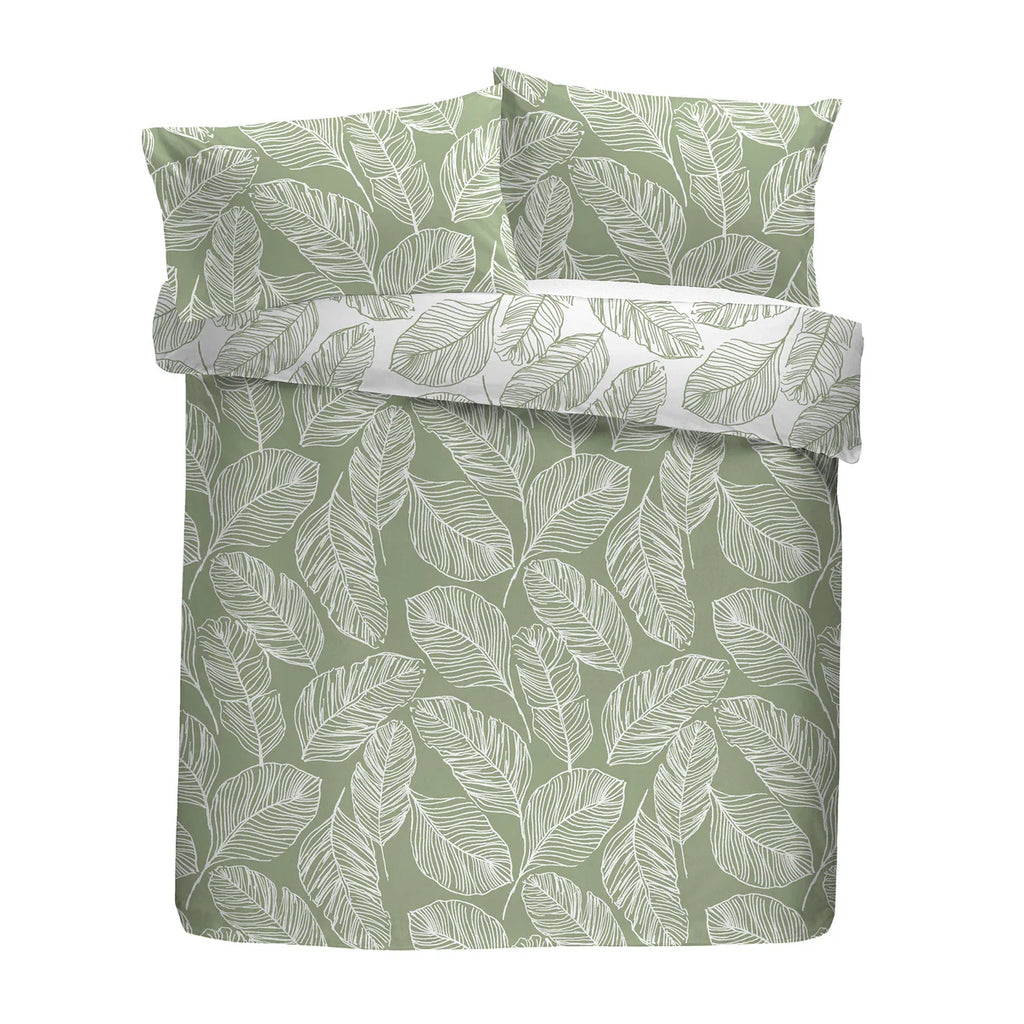 Matteo Duvet Cover Set in Green